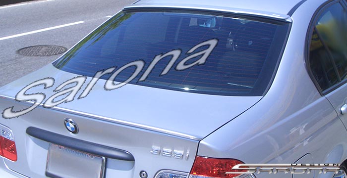 Custom BMW 3 Series Roof Wing  Sedan (1999 - 2005) - $199.00 (Manufacturer Sarona, Part #BM-016-RW)